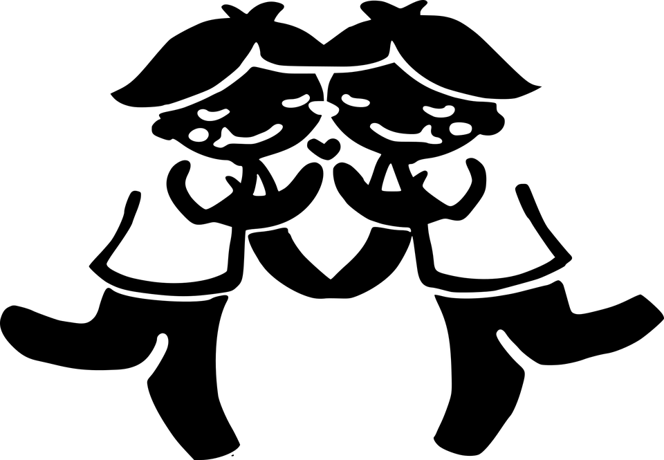 Gemini Png - Zodiac Gemini (960x665), Png Download