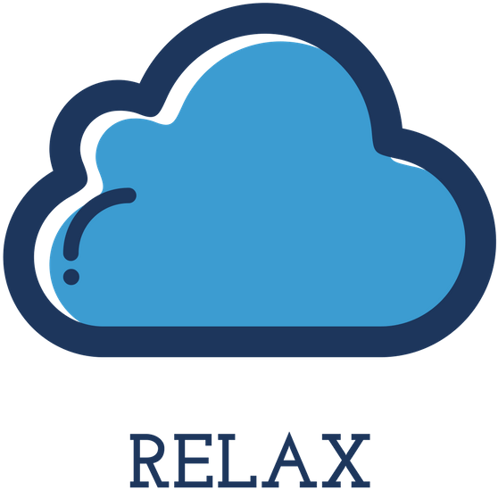 Squirrel Enhance - Relax - Cloud Computing (800x800), Png Download