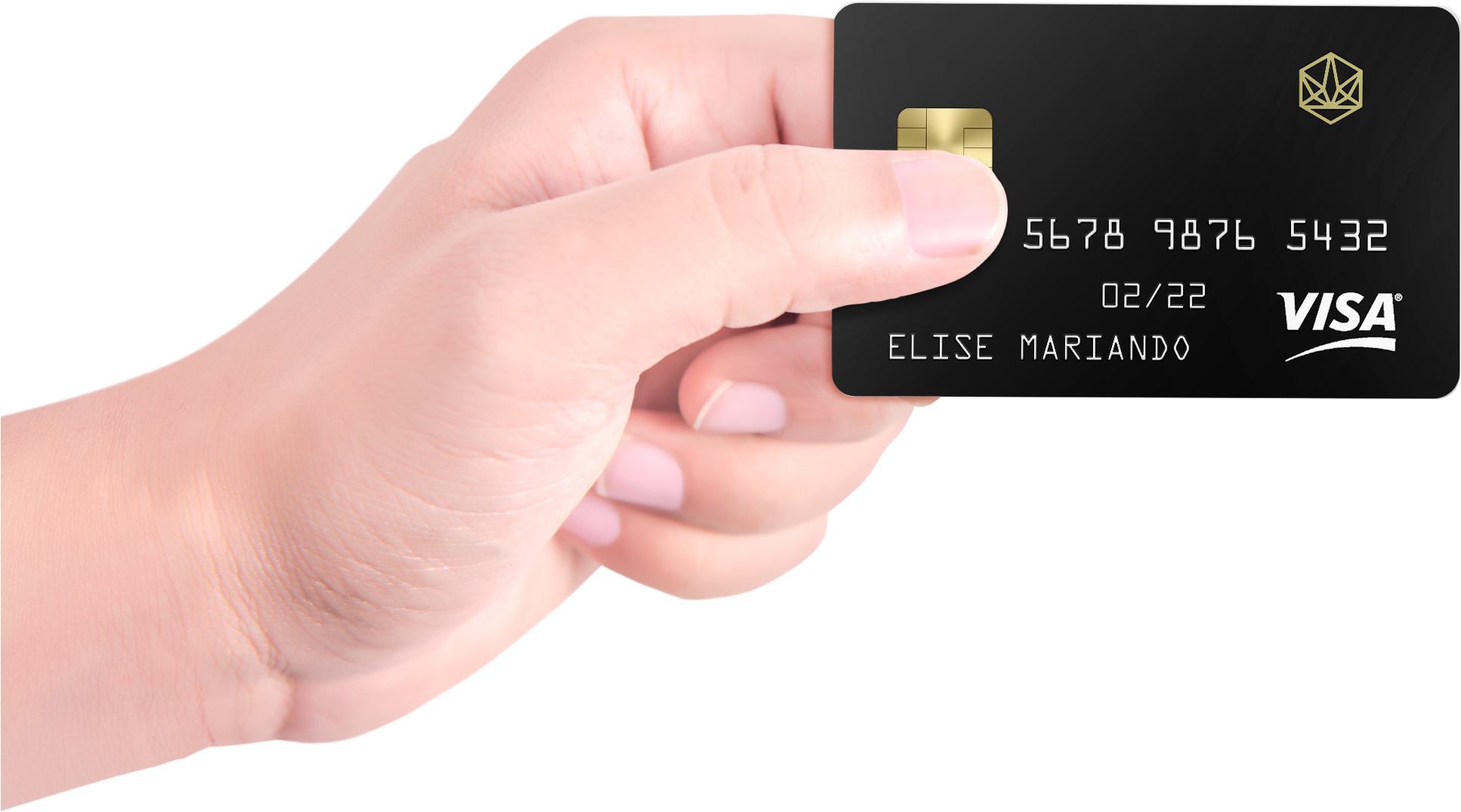 Bloomkit At Hand Holding Credit Card - Hand Holding Credit Card Png (2091x1229), Png Download