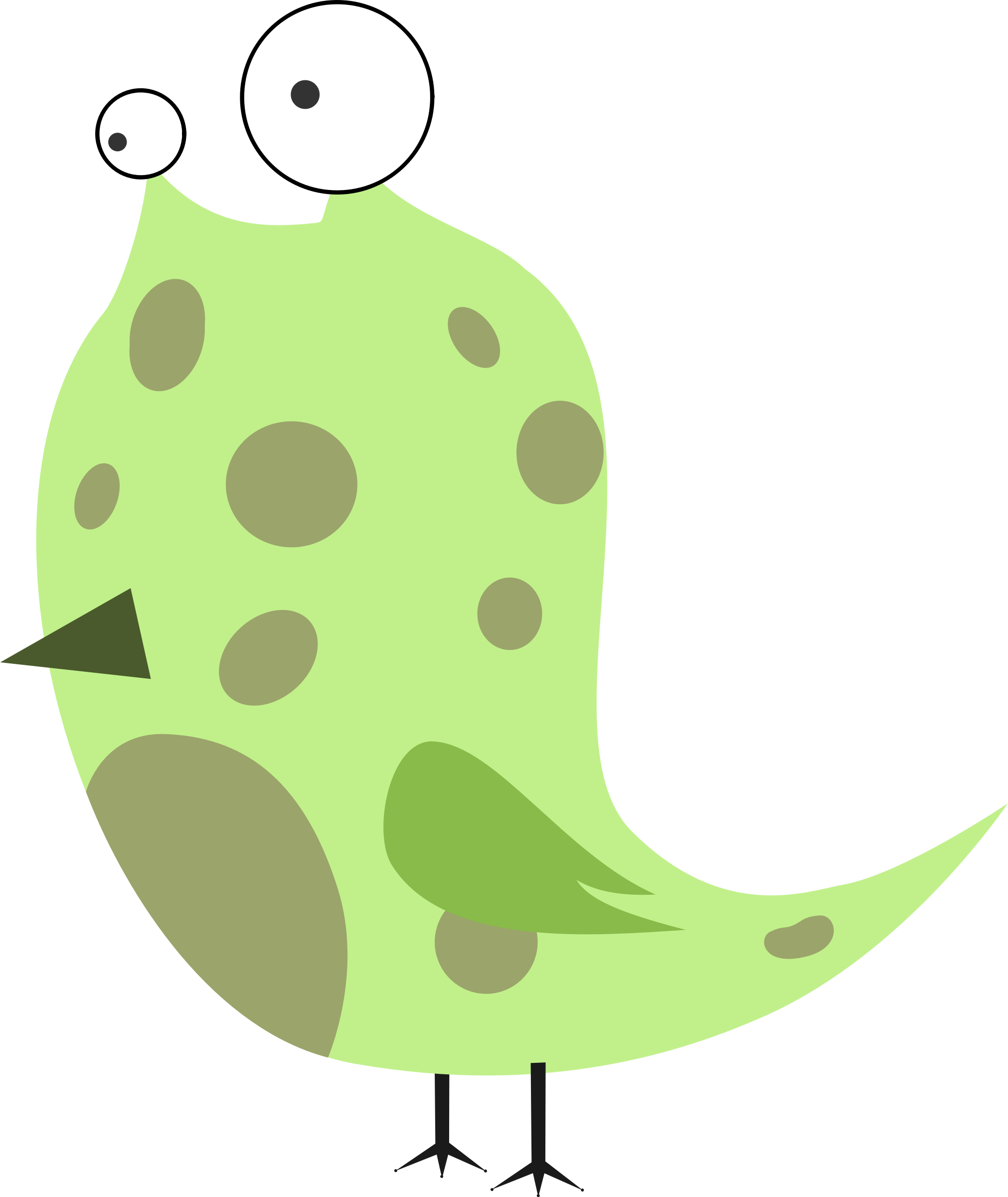 This Free Icons Png Design Of Passarinho Alien (2022x2400), Png Download