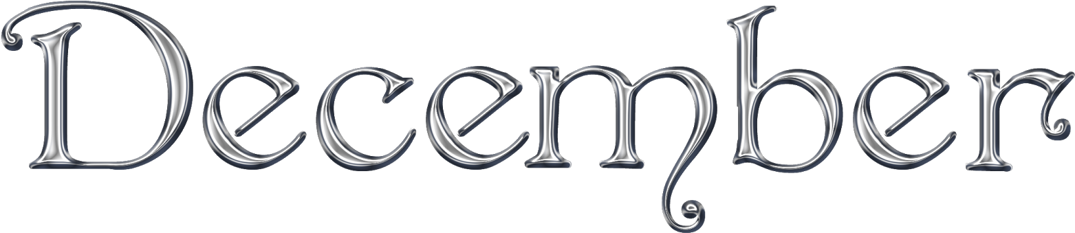 December Png (1600x378), Png Download