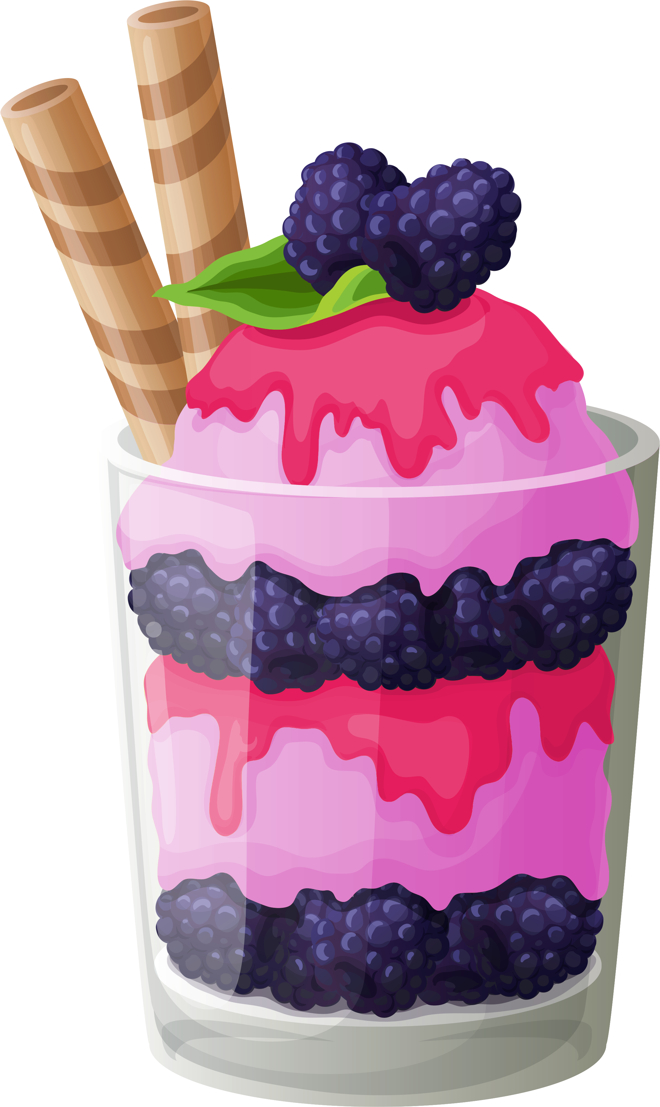 Clip Arts Related To - Ice Cream Cup Png (2426x4152), Png Download