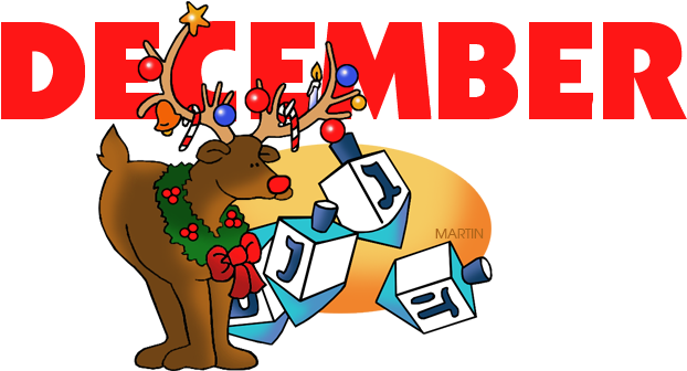 December Transparent Png - December Clipart (648x346), Png Download