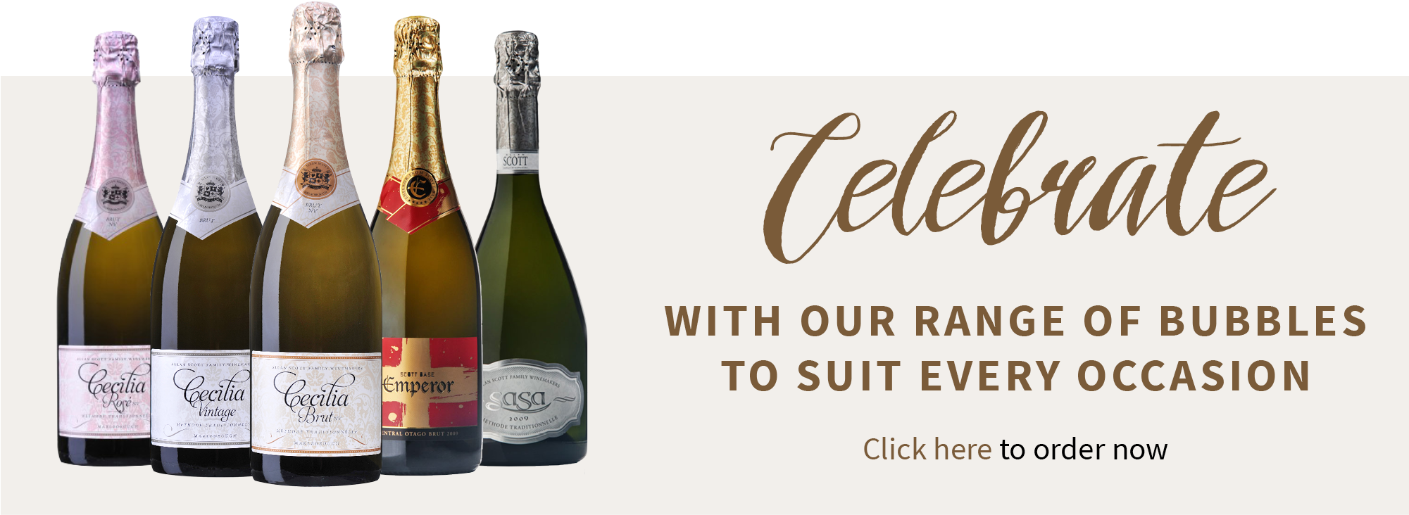 Asf21063 Wedding Promotion Bubbles - Allan Scott Cecilia Rosé Nv (2000x750), Png Download