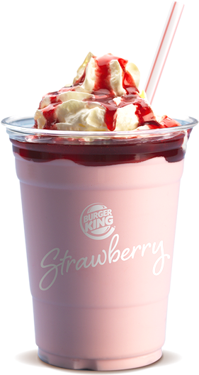 Burger King Milkshake Png (500x540), Png Download