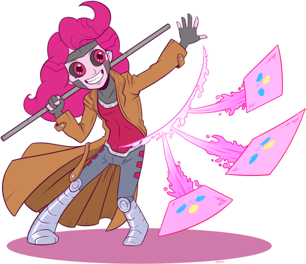 #1259428 - Artist - Alonelyplacetodraw, Artist - Raph13th, - Pinkie Pie Gambit (1024x1024), Png Download