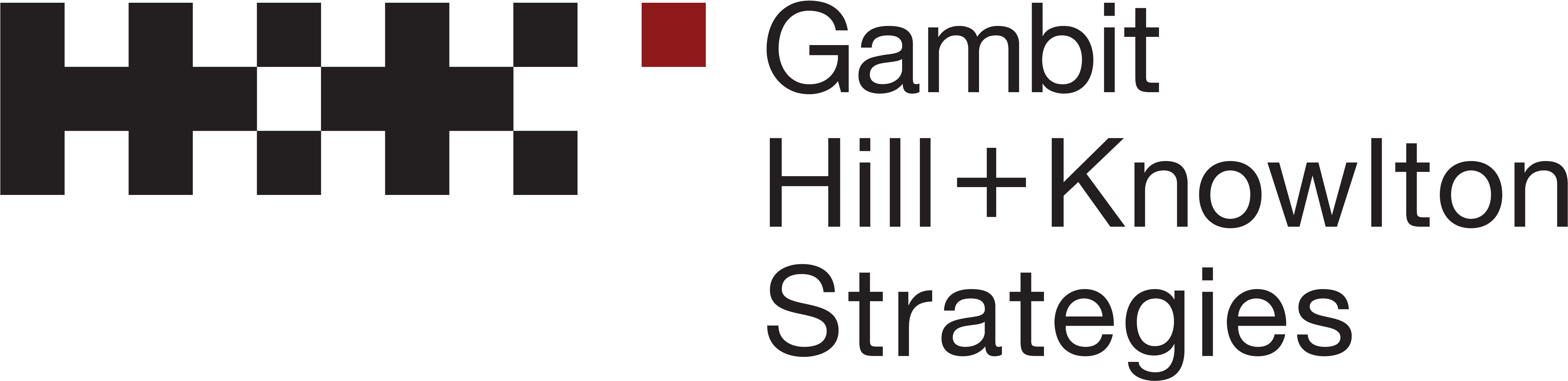 Logo H K Gambit Horizontal - Hill And Knowlton Logo (5335x1785), Png Download