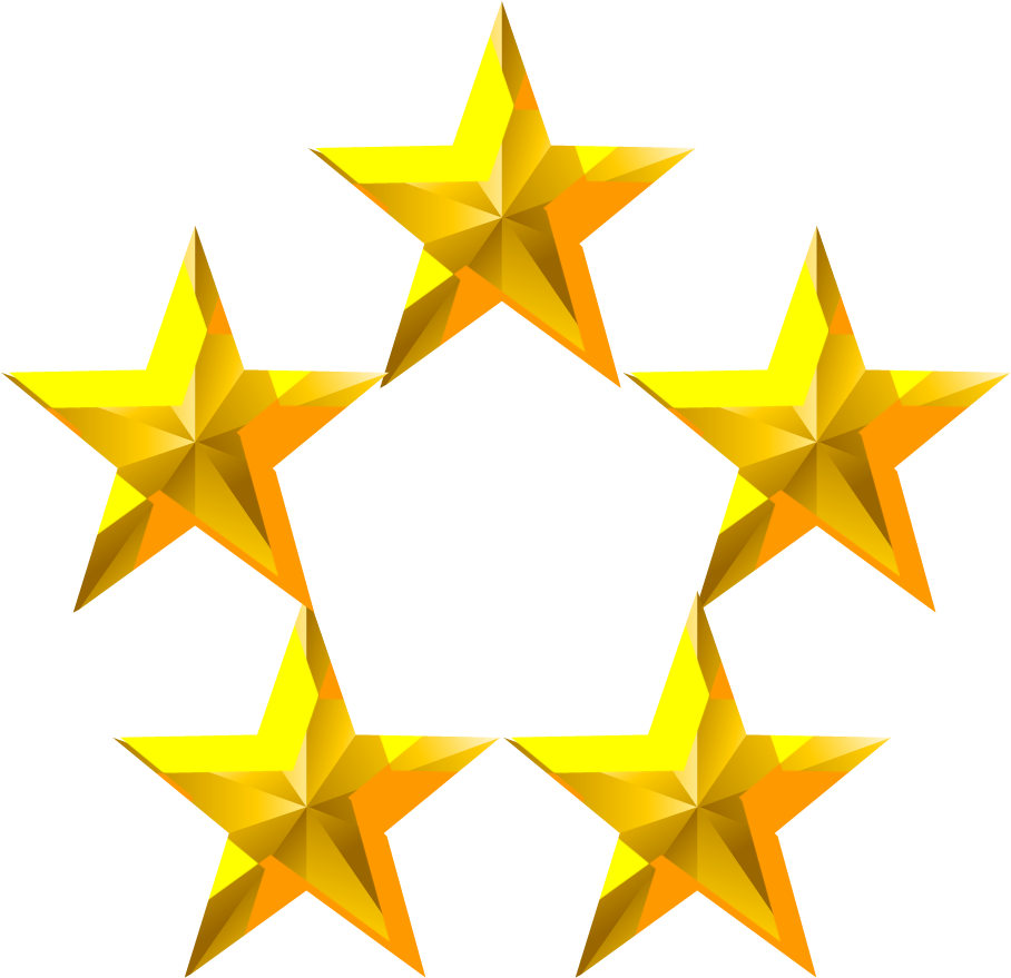 Forum Rank 18 - Military 5 Star Png (1000x1000), Png Download