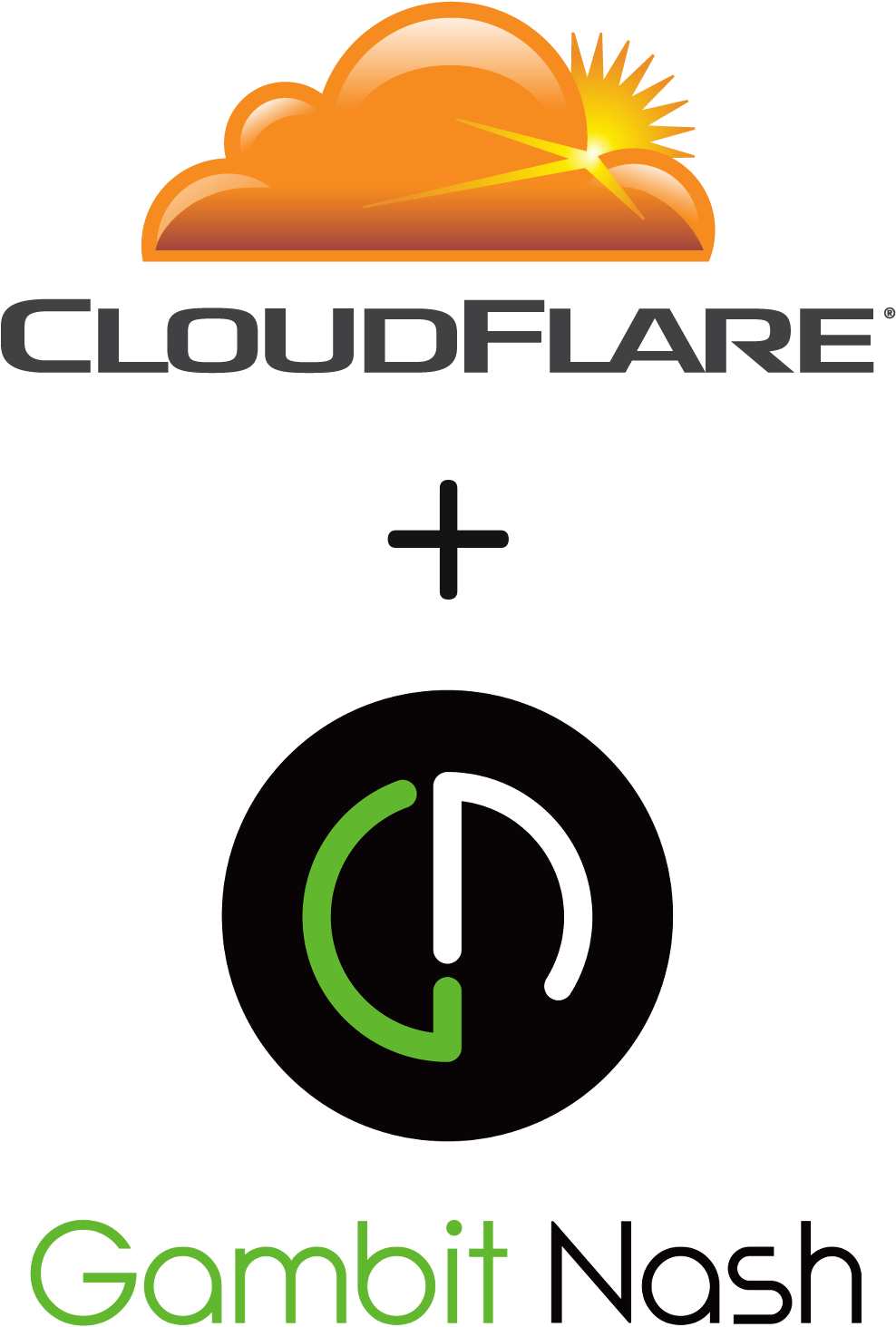 Cloudflare And Gambit Nash - Cloudflare Logo (1000x1509), Png Download