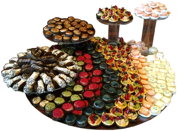 This Includes Six Items Of Your Choice From Our Dessert - Dessert Bar (658x446), Png Download