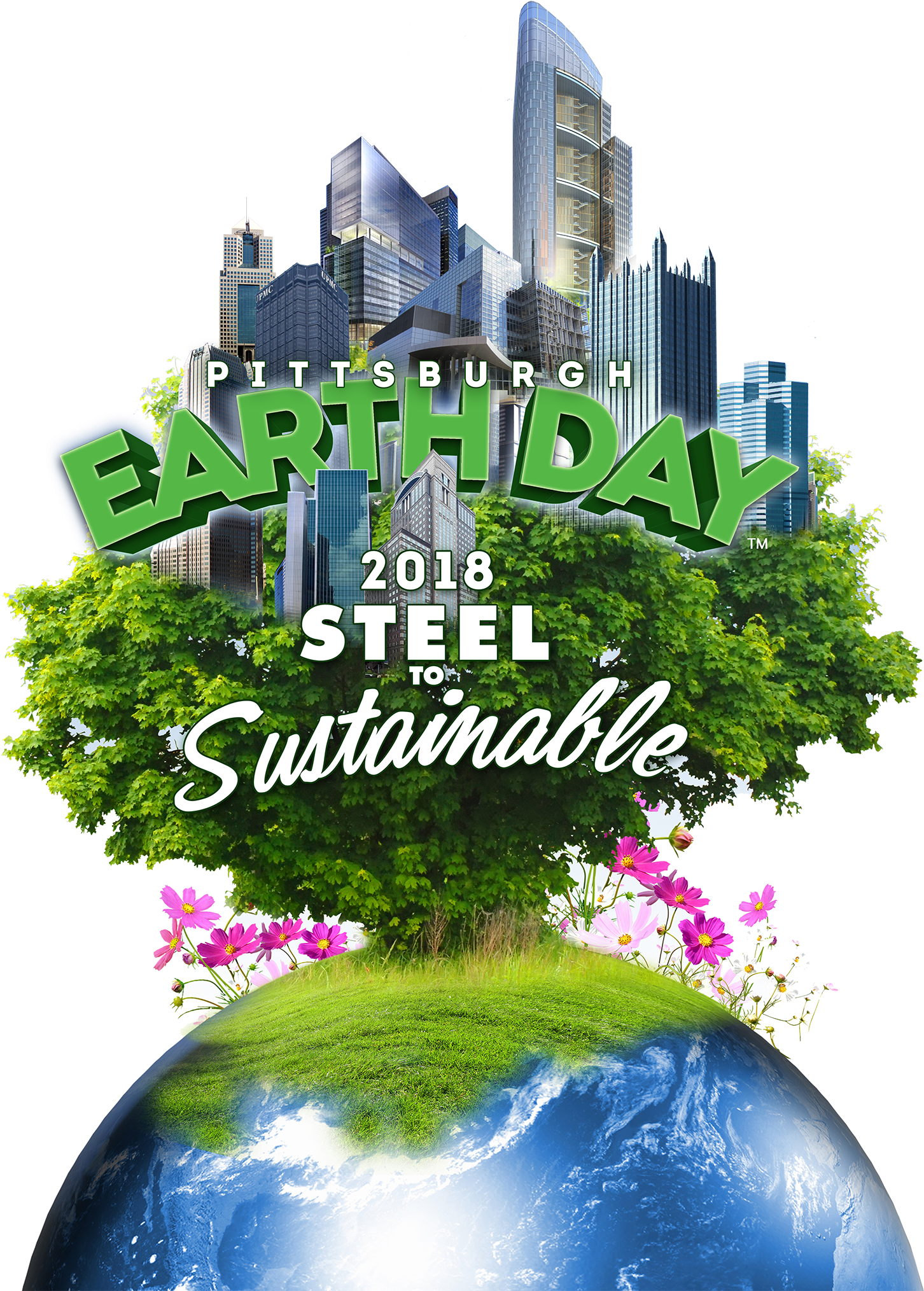 Tickets For Pittsburgh Earth Day Business Breakfast - Landscape (1920x2400), Png Download