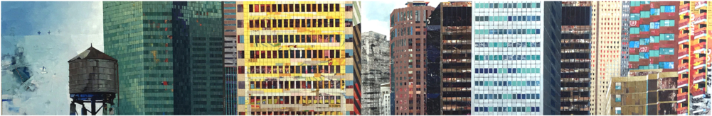 A Walk Over Brooklyn Bridge - Penthouse Apartment (1000x250), Png Download