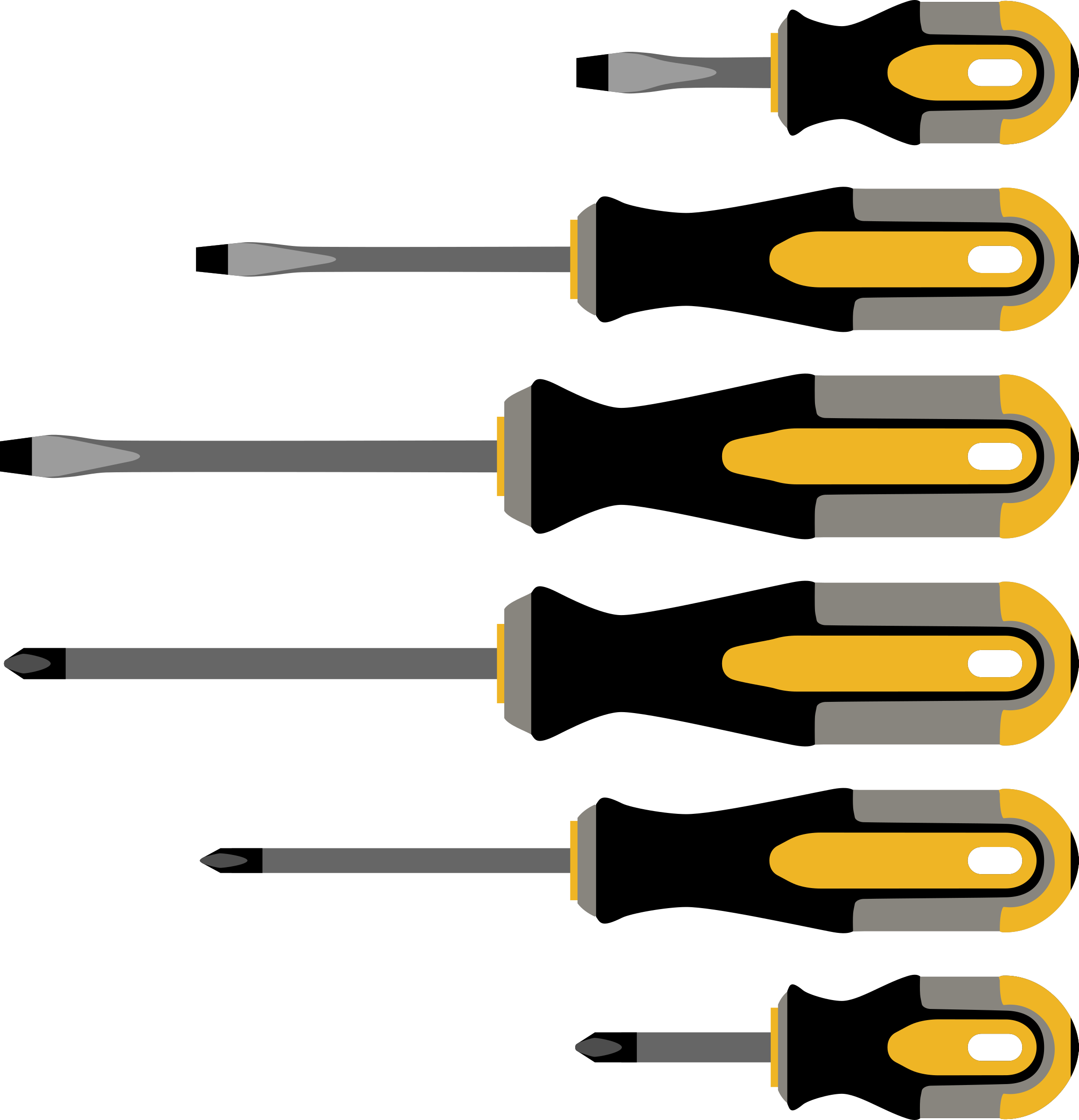 Screwdriver Png Download Image - Screwdrivers Png (2313x2400), Png Download