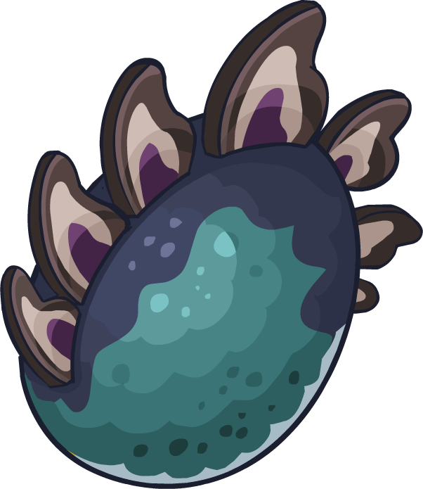 Prehistoric 2014 Eggs Stegosaurus Blue - Egg (602x695), Png Download