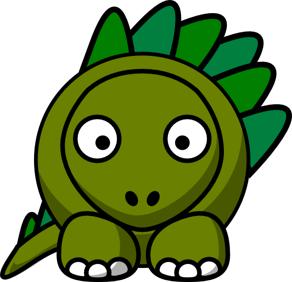 Small - Stegosaurus Clipart (600x580), Png Download