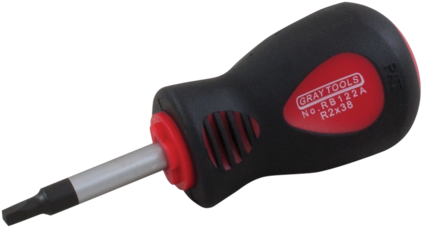 Square Recess Stubby Comfort Grip Heavy Duty Screwdrivers - Screwdriver (480x480), Png Download