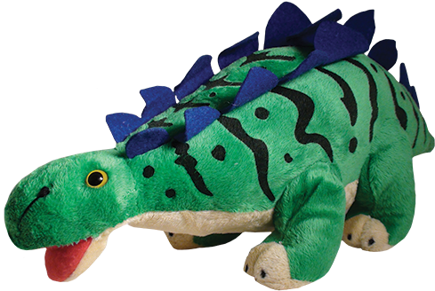Stegosaurus Plush 12" - Animal Figure (500x500), Png Download