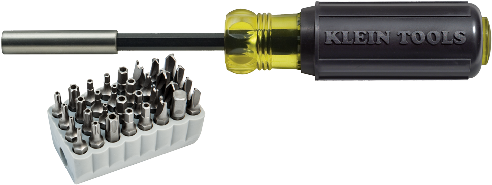 Png 32510 - Klein Tools 32525 Bit Set,32-piece,tamperproof (1000x1000), Png Download