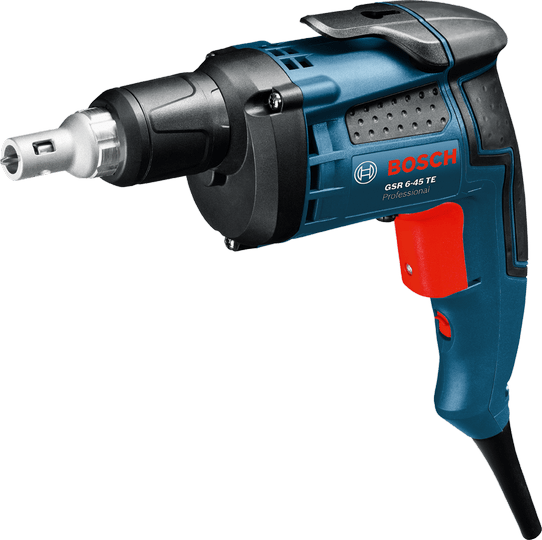 Drywall Screwdriver Gsr 6 45 Te 84450 Png - Screw Gun Bosch (542x540), Png Download