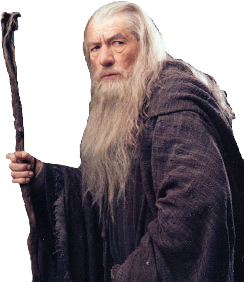 Gandalf Transparent Png (500x626), Png Download