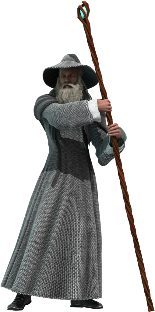 Gandalf Grey Wizard By Avmorgan-d7symom - Drawing (752x1063), Png Download