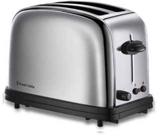 Russell Hobbs Eu Chester Toaster 20720-56 - Russell Hobbs Chester - Toaster - 2 Slice - 2 Slots (348x410), Png Download