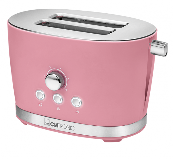 Ta 3690 Toaster Rosa - Clatronic Ta 3690 (571x525), Png Download