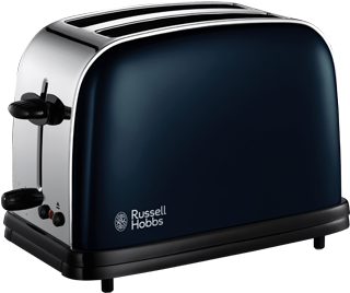 Russell Hobbs Mt Colours 2 Slice Toaster Royal Blue - Russell Hobbs 18958-56 - Stainless Steel/blue - Toaster (348x410), Png Download