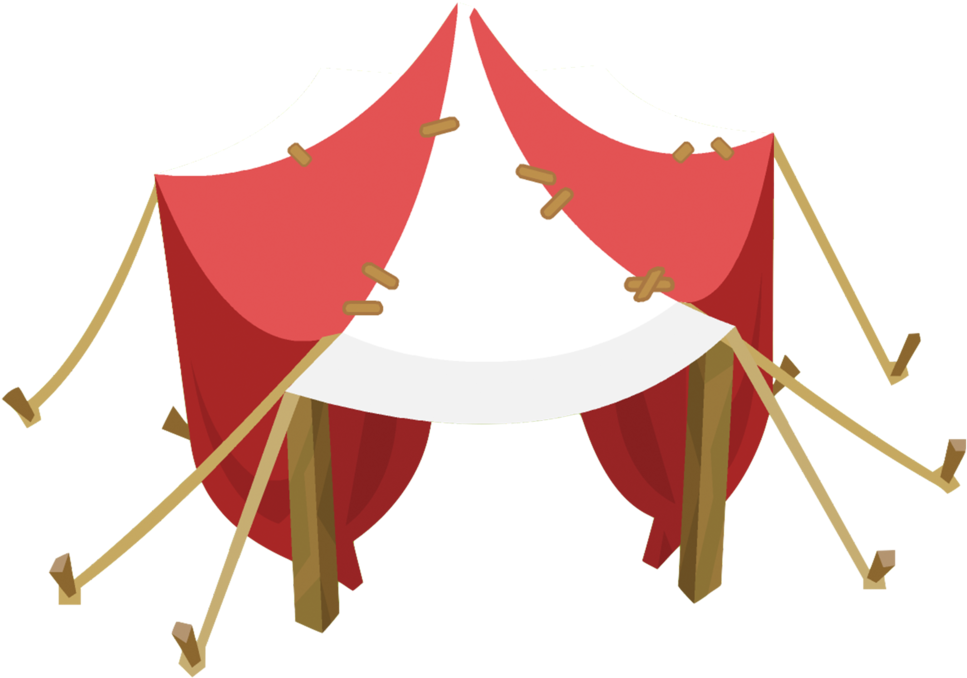 Carnival Tent - Animal Jam Pet House (1000x725), Png Download