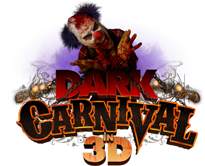 A Traveling Carnival Camped Out At Dark Woods For The - Graphic Design (400x330), Png Download