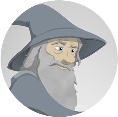 Realistic Humanoid Movement Speed - Gandalf Icon (440x380), Png Download