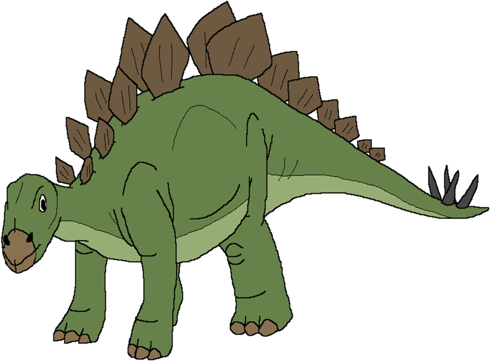 Stegosaurus By Kylgrv - Tlbt Stegosaurus (1024x725), Png Download