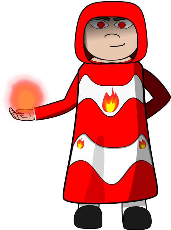 Magician Computer Icons Gandalf Download - Fire Mage Clipart (558x750), Png Download