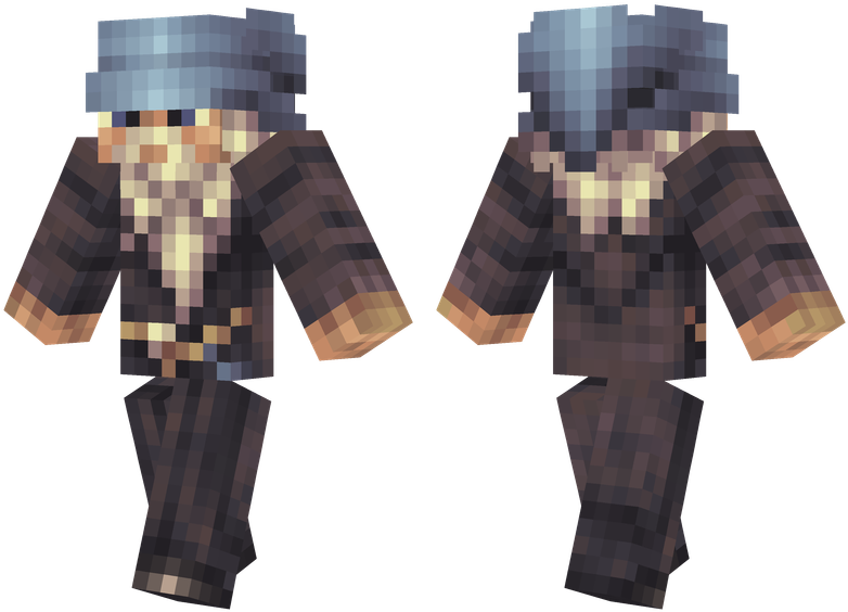 Gandalf The Grey - Minecraft Gandalf Skin (804x576), Png Download
