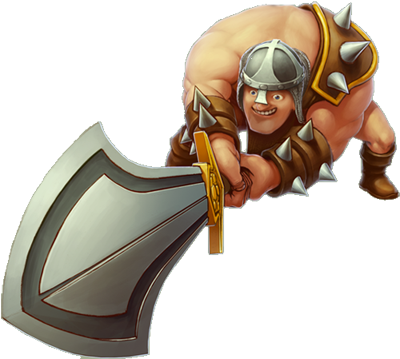 Warrior - Arcane Legends Warrior (400x400), Png Download
