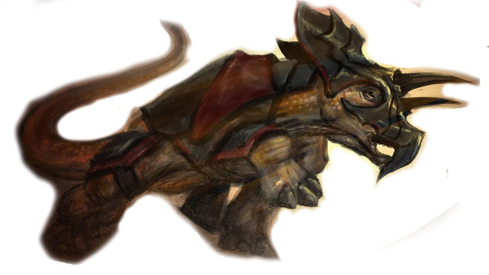 Armoured Triceratops - Triceratops Monster (1000x562), Png Download