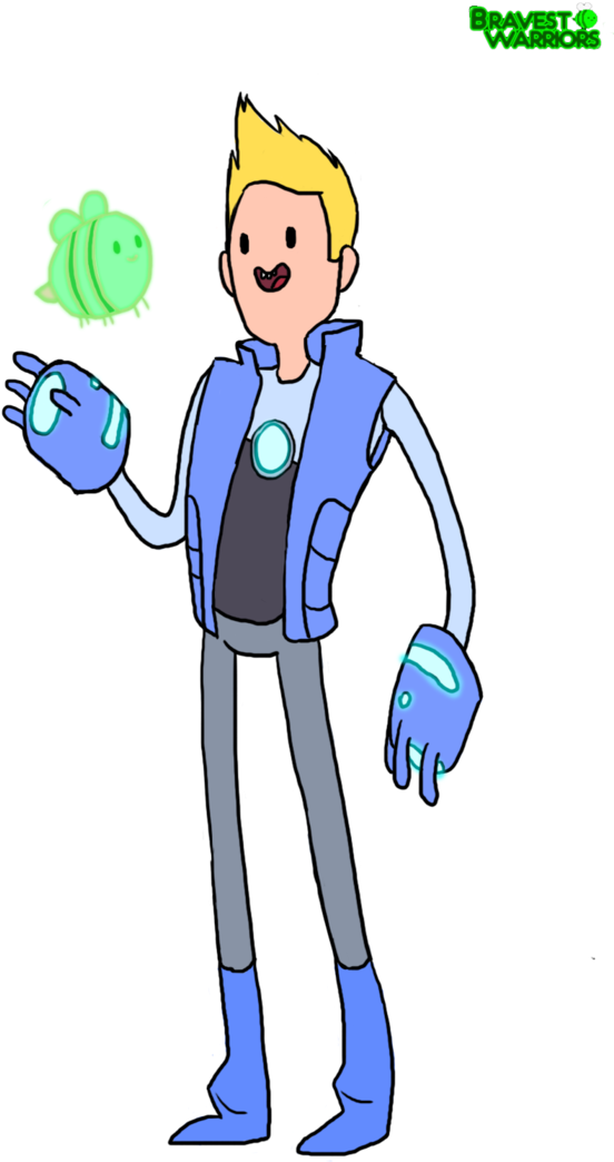 Chris Bravest Warriors - Bravest Warriors (600x1104), Png Download