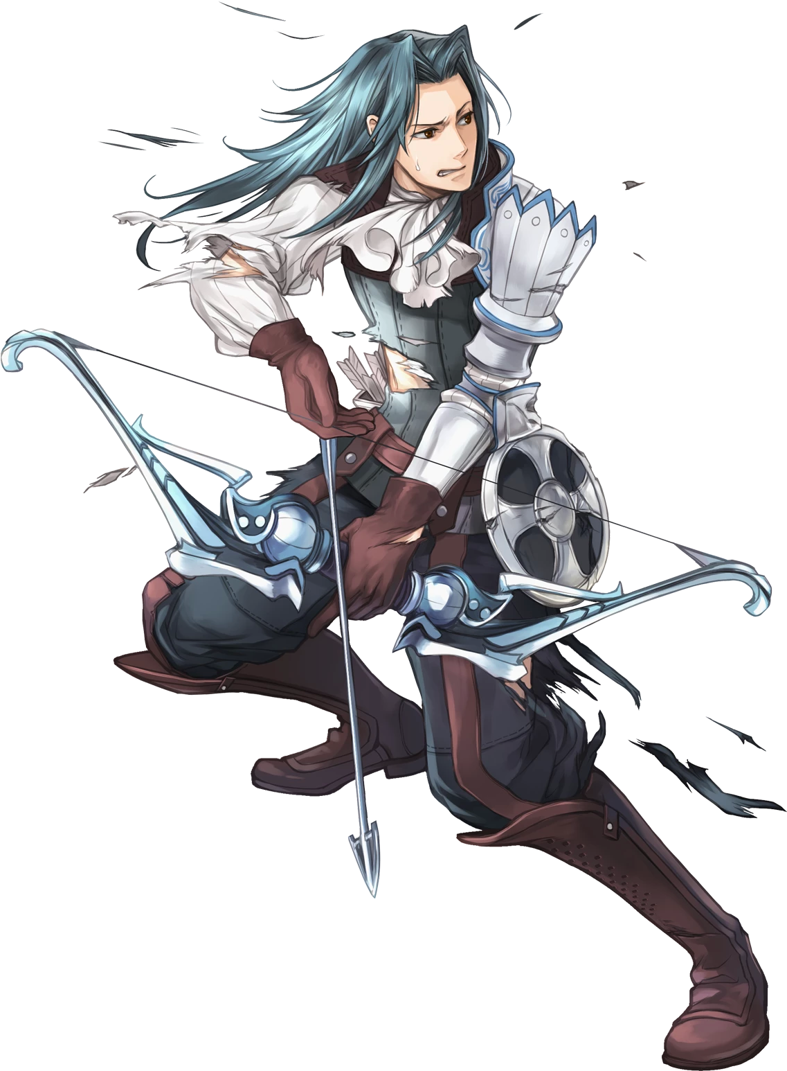 Royalty Free Stock Drawing Arrow Warrior - Fire Emblem Heroes Virion (1684x1920), Png Download