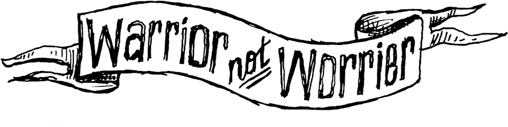 Warrior Not Worrier - Warrior Not Worrier Tattoo (2048x2048), Png Download