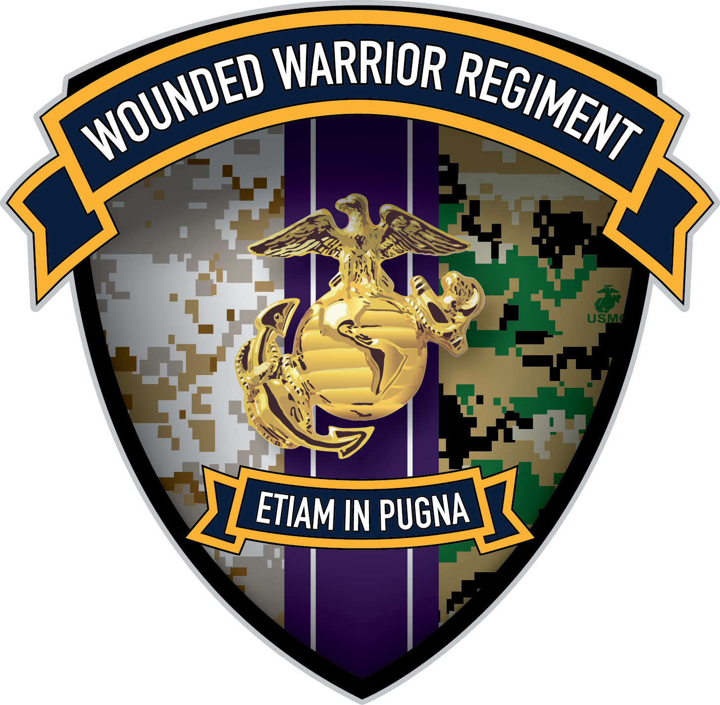 Wounded Warrior Regiment Logo - United States Marine Corps Wounded Warrior Regiment (1454x1423), Png Download