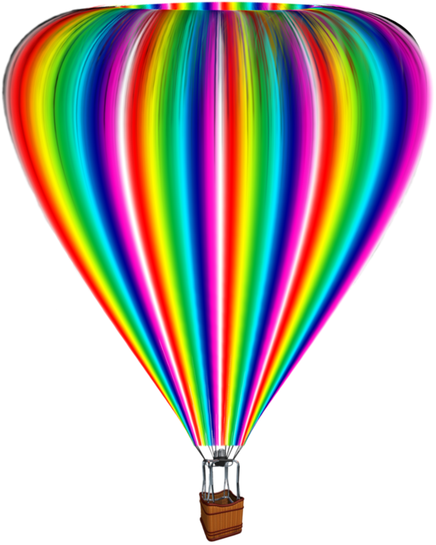 Hot Balloon By Justmetd - Hot Air Balloon Basket (894x894), Png Download