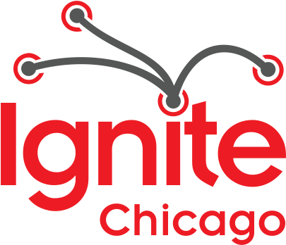 Apryl Schlueter Ignite Chicago January - Ignite Chicago (500x443), Png Download