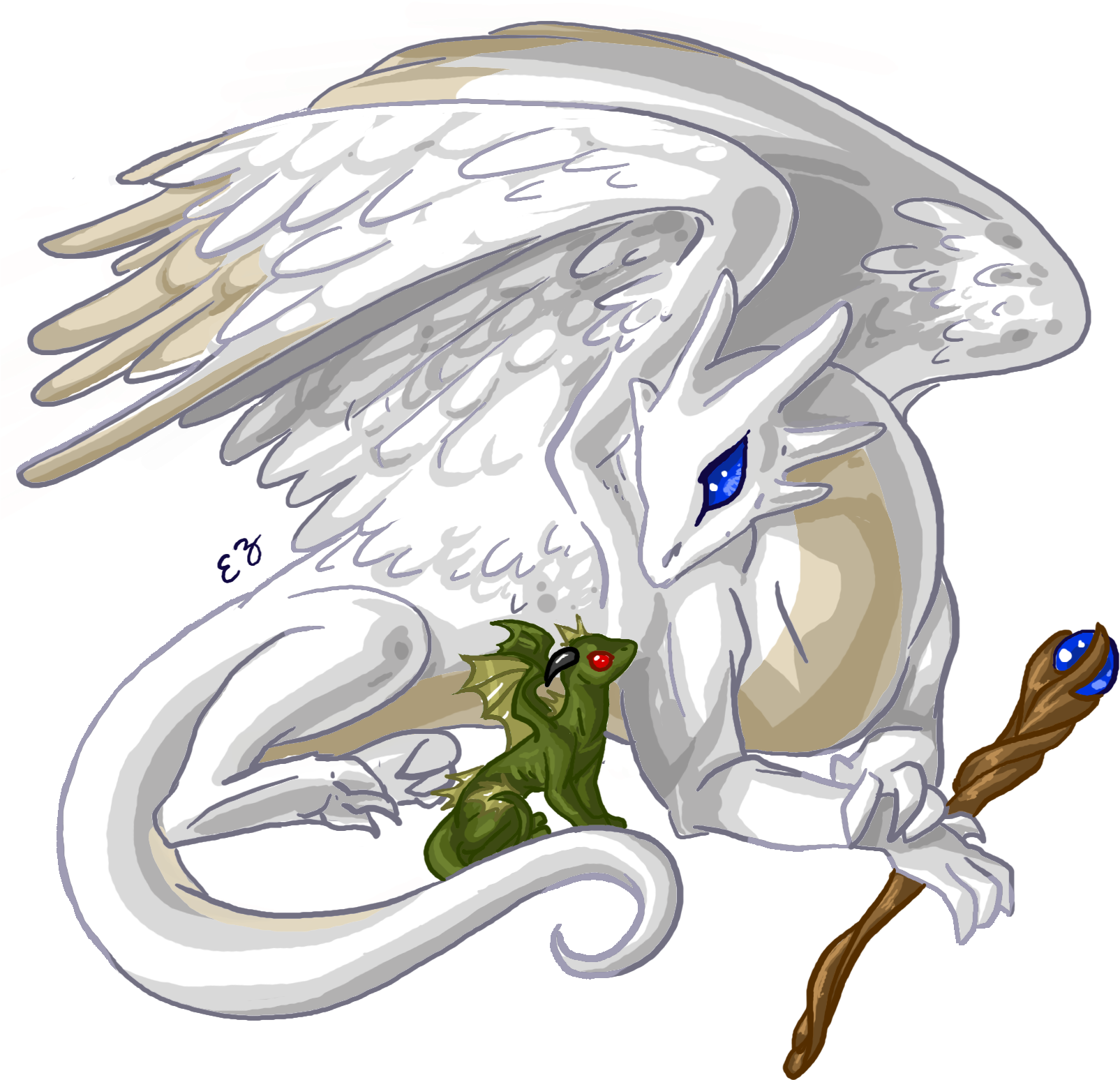 Welcome To The Cave Sign Up Thread Other Animals Feralfront - Illustration (1616x1556), Png Download