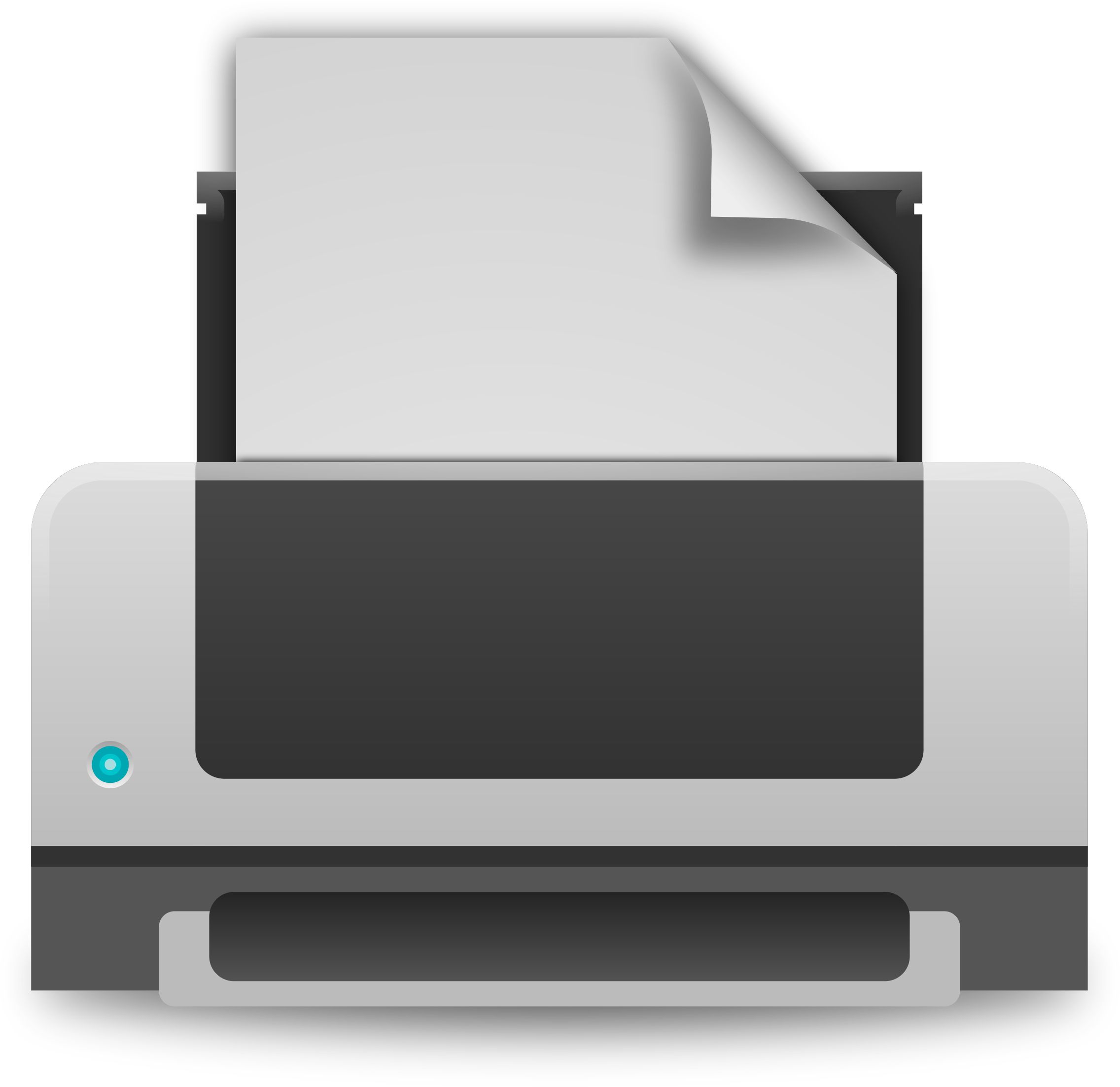 Printer - Printer Free Clipart (2272x2205), Png Download