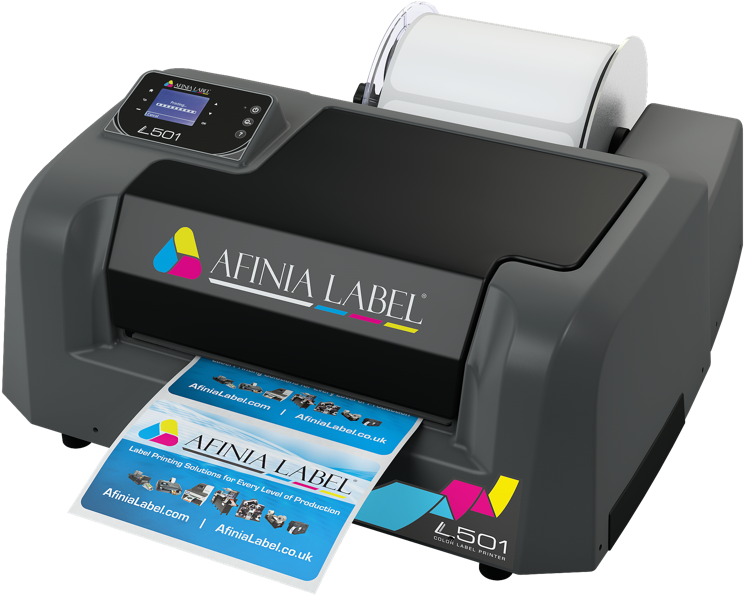 L501 Color Label Printer - Afinia L501 Digital Color Label Printer (1000x625), Png Download
