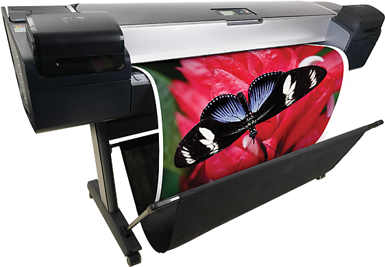 Hp Designjet Z5200 (573x430), Png Download