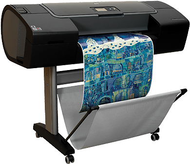 Hp Designjet Z2100 610 Mm Photo Printer - Hp Designjet Z2100 24" Large-format Color Inkjet Printer (474x356), Png Download