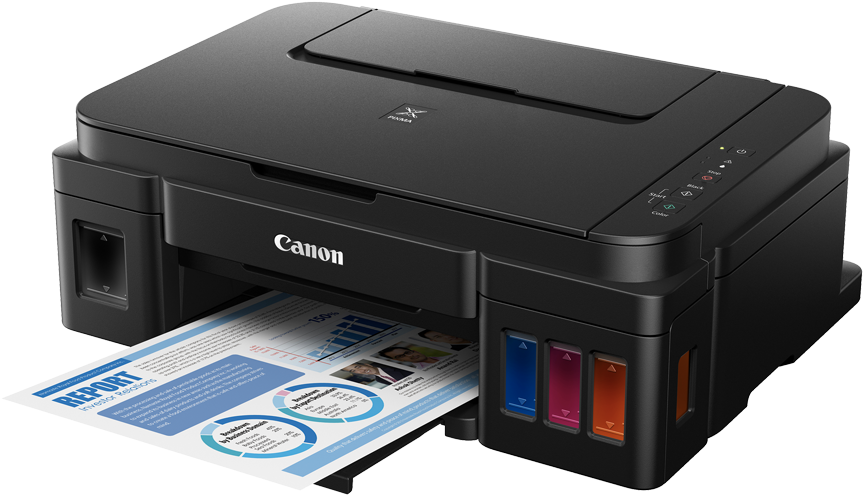 A4 Colour - Canon Pixma G3400 Inkjet Printer (960x960), Png Download