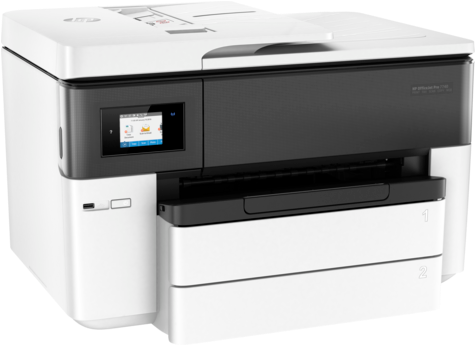 Hp Officejet Pro 7740 Wide Format All In One Printer - Hp Officejet 7740 (474x356), Png Download