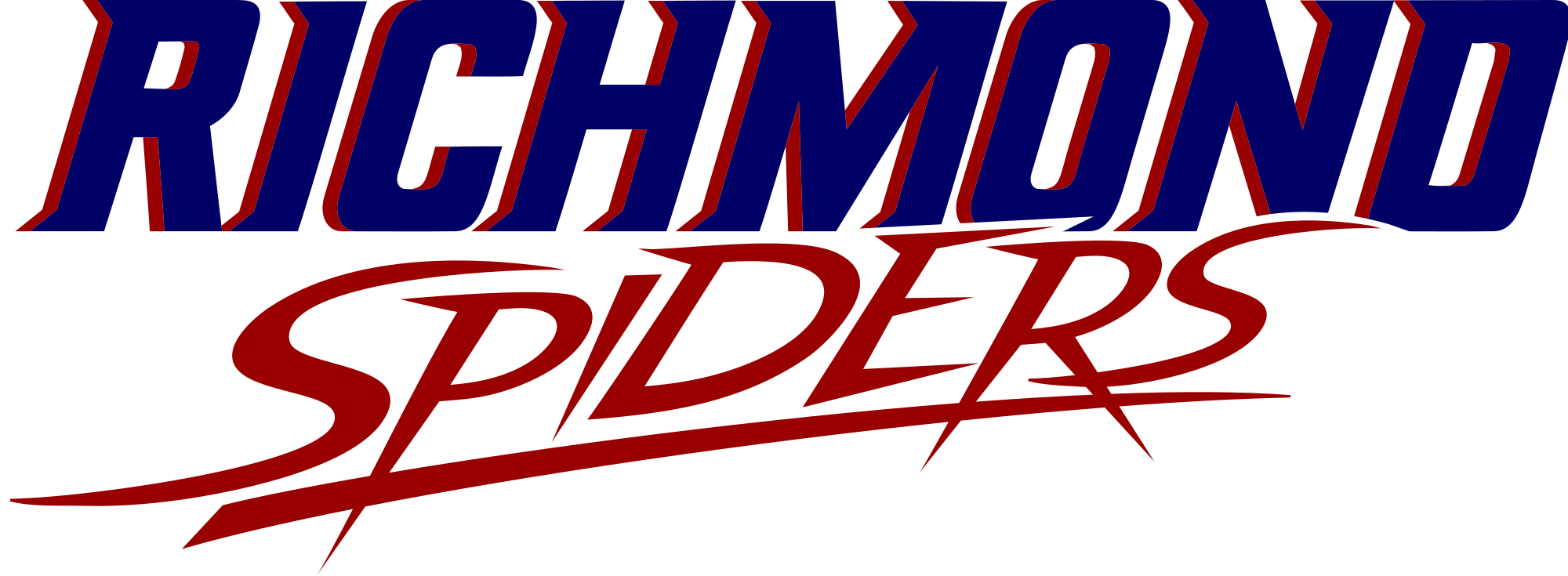 Open - Richmond Spiders Logo (2000x735), Png Download